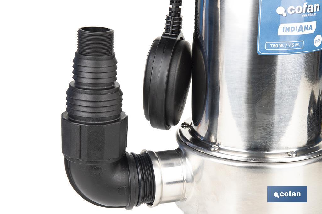 ELECTROBOMBA SUMERGIBLE MODELO LOUSIANA 750 W 10 M CABLE CAUDAL 13.000 L/H