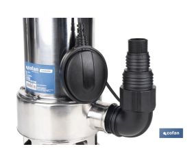 ELECTROBOMBA SUMERGIBLE MODELO LOUSIANA 750 W 10 M CABLE CAUDAL 13.000 L/H