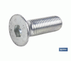 T. DIN 7991 C 10.9 Zincado