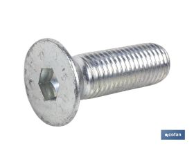 T. DIN 7991 C 10.9 Zincado