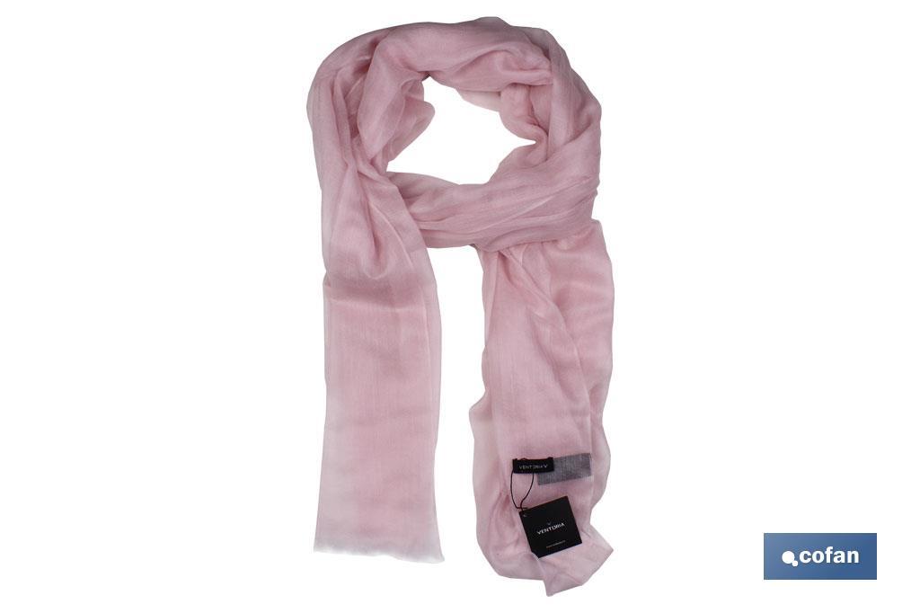 CHAL FINO, 100% CACHEMIR. MODELO NAREYA (CORAL)