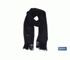 CHAL, 50% LANA 50% CACHEMIR. MODELO IRIS (NEGRO)