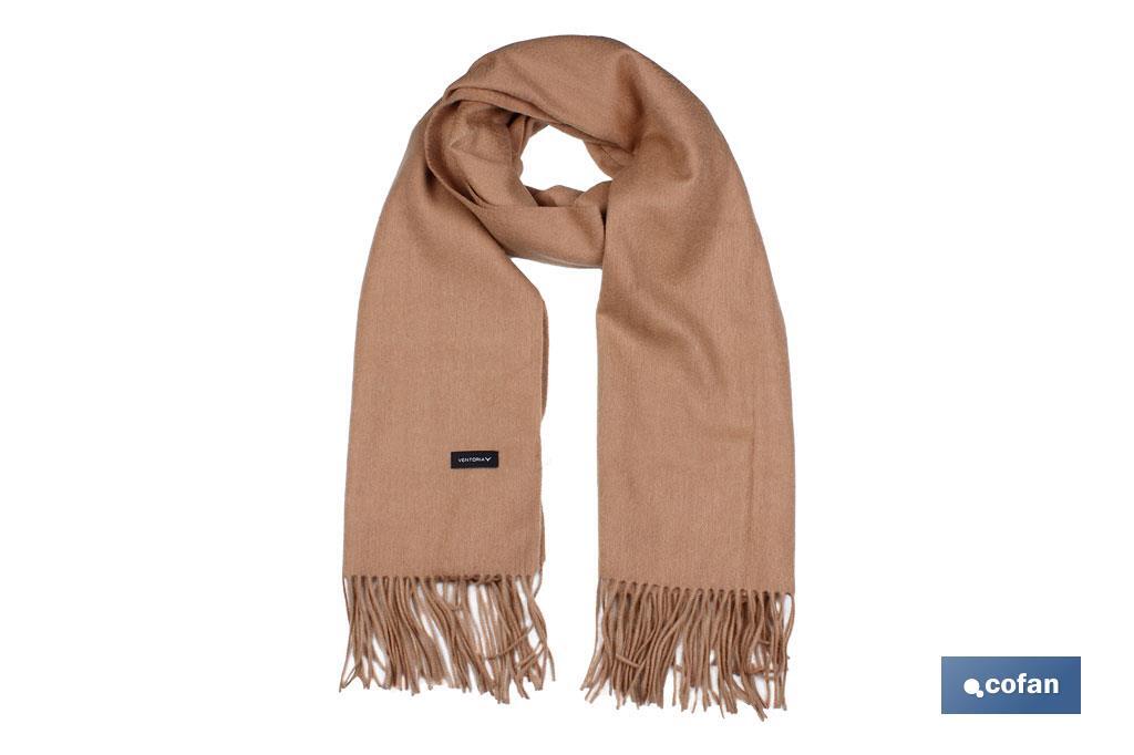 CHAL, 50% LANA 50% CACHEMIR. MODELO IRIS (NEGRO)