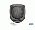 Difusor de acero para aromaterapia | Capacidad de 100 ml | En color negro