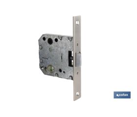 Picaporte embutir Níquel para puertas | Frente Cuadrado o Redondo