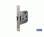 Picaporte embutir cuadrado D47 E50 Niquel (P/Madera)
