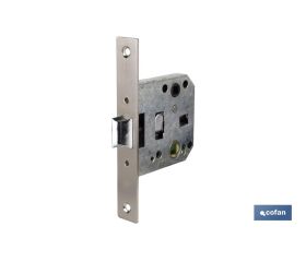 PICAPORTE DE EMBUTIR CUADRADO DE NÍQUEL D47 E50 (PUERTAS DE MADERA) VENTA UNITARIA