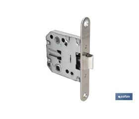 Picaporte embutir redondo D47 E50 Niquel (P/Madera)