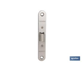 Picaporte embutir redondo D47 E50 Niquel (P/Madera)