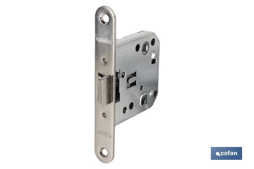 Picaporte embutir redondo D47 E50 Niquel (P/Madera)