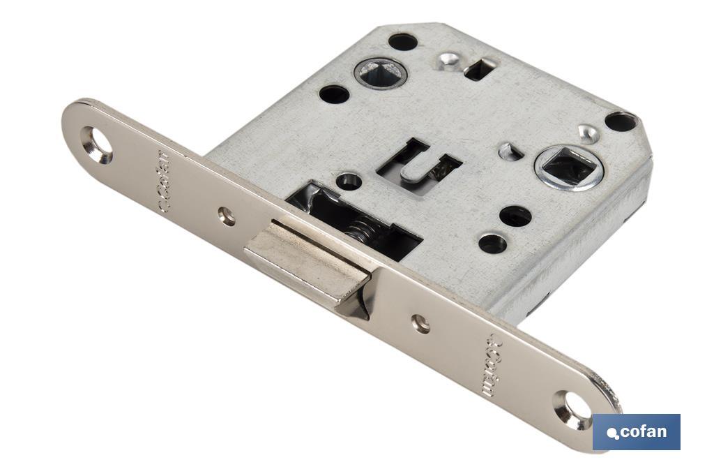 Picaporte embutir redondo D47 E50 Niquel (P/Madera)