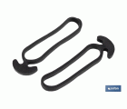 Goma de ancla N.º 8 Extra | Goma ancla de 8 cm | Tensor para tutores de plantación | Para cultivo