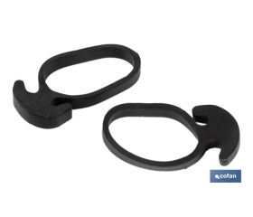 Goma de ancla N.º 3 Extra | Goma ancla de 3 cm | Tensor para tutores de plantación | Para cultivo