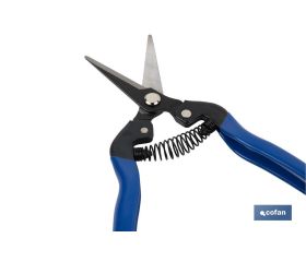 TIJERA RECOLECCION PUNTA RECTA 185 MM