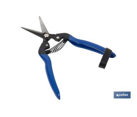 TIJERA RECOLECCION PUNTA RECTA 185 MM