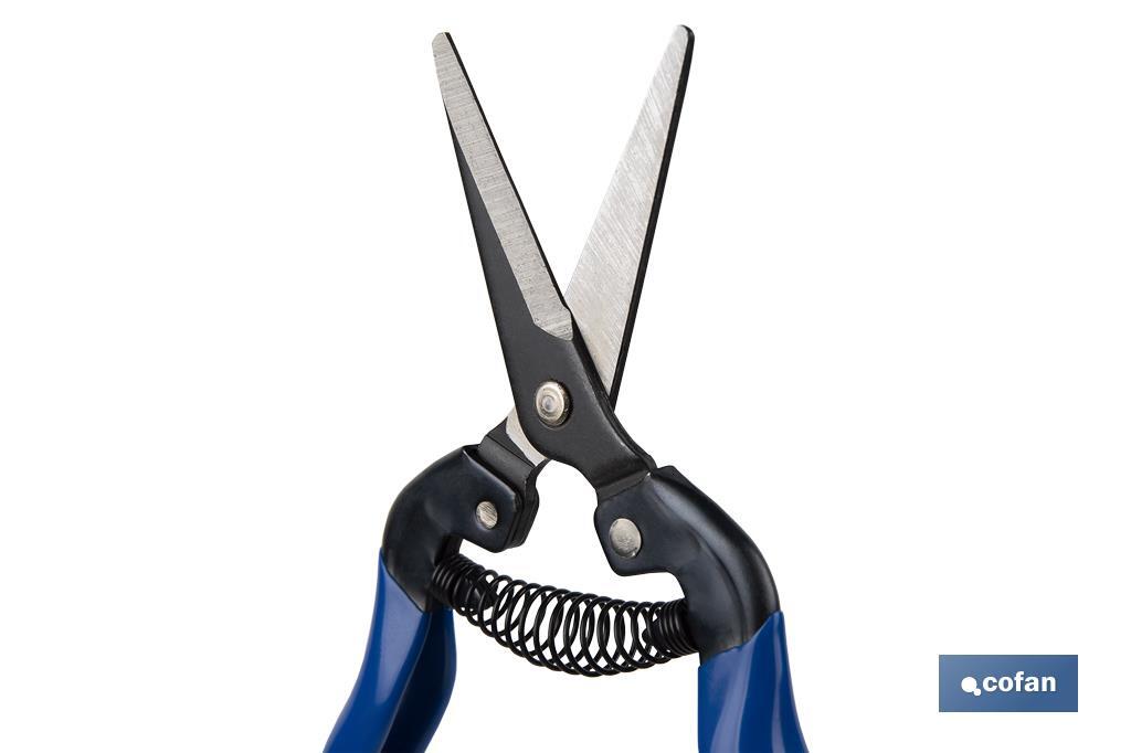 TIJERA RECOLECCION PUNTA RECTA 185 MM