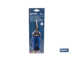 TIJERA RECOLECCION RECTA 185 MM INOX