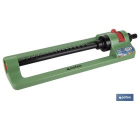 ASPERSOR OSCILANTE CON AGUA BAILE