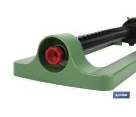 ASPERSOR OSCILANTE CON AGUA BAILE