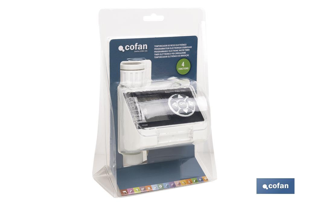 TEMPORIZADOR DE RIEGO ELECTRONICO