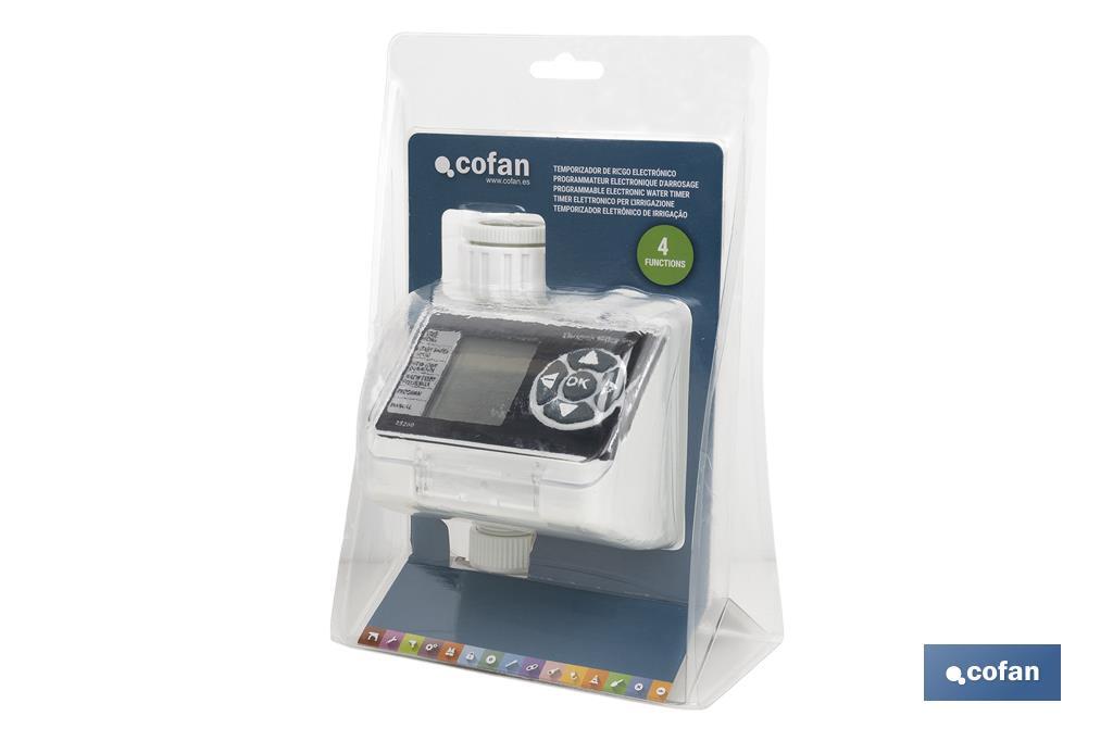 TEMPORIZADOR DE RIEGO ELECTRONICO