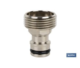 ADAPTADOR LATÓN ROSCA MACHO 3/4