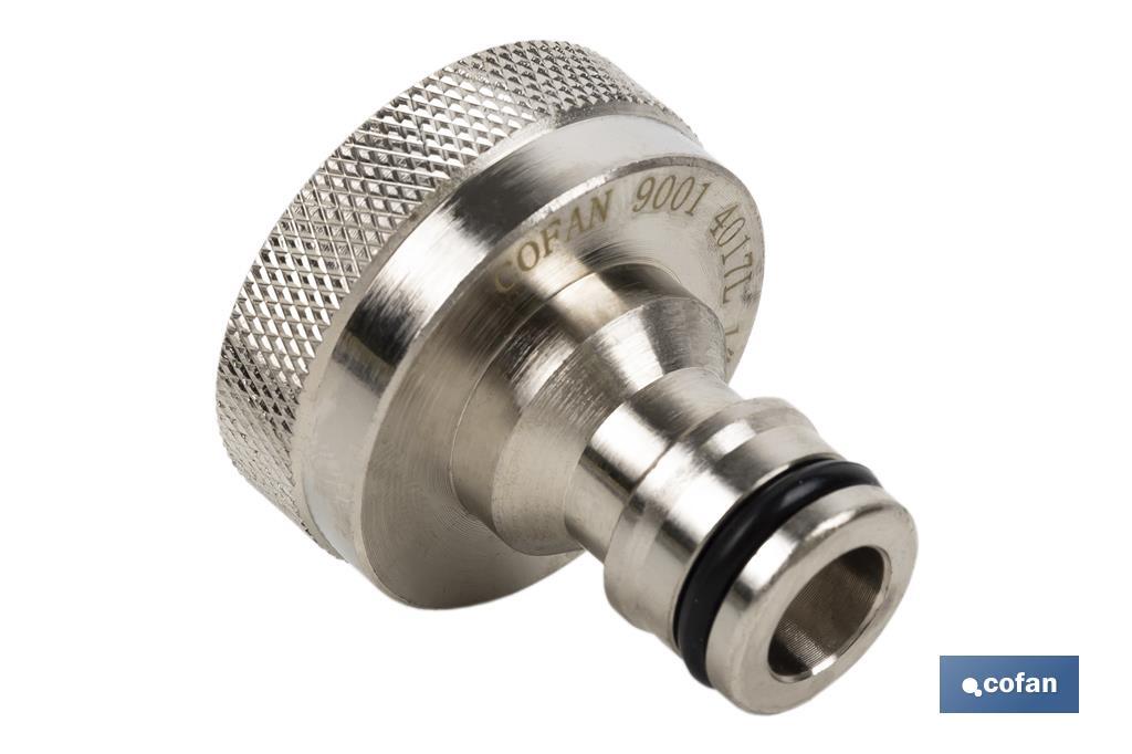 ADAPTADOR LATÓN HEMBRA 1