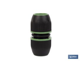 Racor reparador de mangueras de riego | Diferentes Medidas | Fabricado en ABS