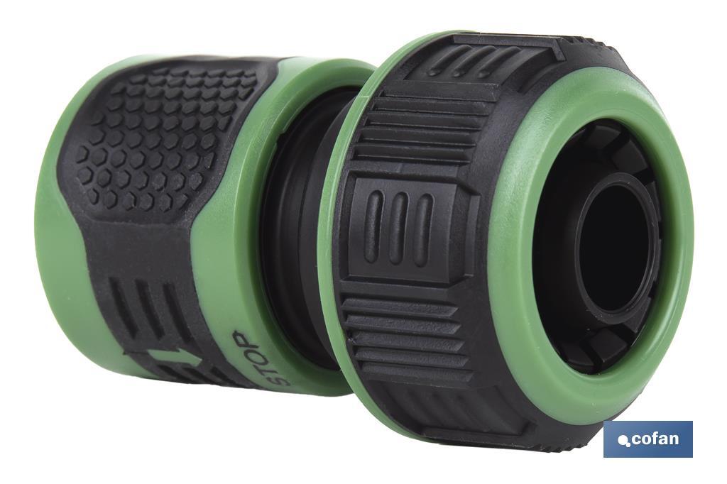 CONECTOR Y AQUASTOP 5/8 - 3/4 (15-19 mm)