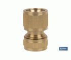 Conector para mangueras de riego | Diferentes Medidas | Fabricado en Latón