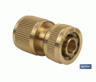 CONECTOR MANGUERA LATÓN 1/2 - 5/8 (13-15 mm)