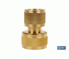 CONECTOR MANGUERA LATÓN 3/4 (19 mm)