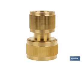CONECTOR MANGUERA LATÓN 3/4 (19 mm)