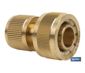 CONECTOR MANGUERA LATÓN 3/4 (19 mm)