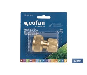 CONECTOR MANGUERA LATÓN 3/4 (19 mm)