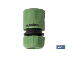 Conector para Manguera de Jardín | Conector Rápido | Dos Medidas Disponibles | Conector Hembra