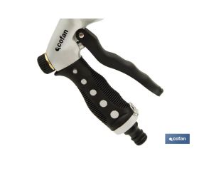 PISTOLA METAL 7 POSICIONES, GATILLO FRONTAL