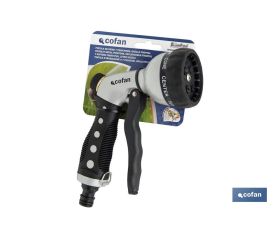 PISTOLA METAL 7 POSICIONES, GATILLO FRONTAL