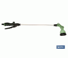 Lanza Riego | Medida 66 cm | 10 Posiciones Diferentes de Pulverización | Lanza Multiusos