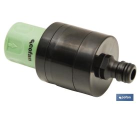 Adaptador Waterdancing | Adaptador para aspersor | Ahorra un 25% de Agua