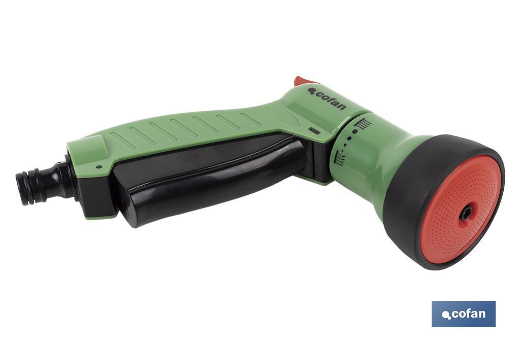 PISTOLA DE RIEGO CON CONTROL DE CAUDAL