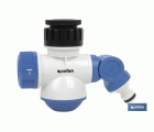 Adaptador de Grifo | Con 3 Funciones de riego | Adaptador para grifo de Manguera