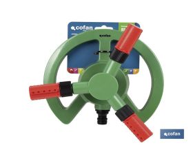 ASPERSOR ROTACIONAL DE 3 BRAZOS