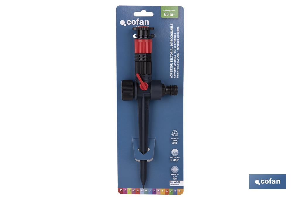 ASPERSOR SECTORIAL DIRECCIONABLE