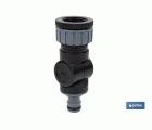 Conector flexible para riego