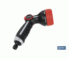 PISTOLA DE RIEGO 7 POSICIONES CON CONTROL DE CAUDAL EN EL PULGAR