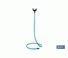 Torre de nebulización de 79 cm de altura con 2 boquillas ajustables | Perfecta para exteriores