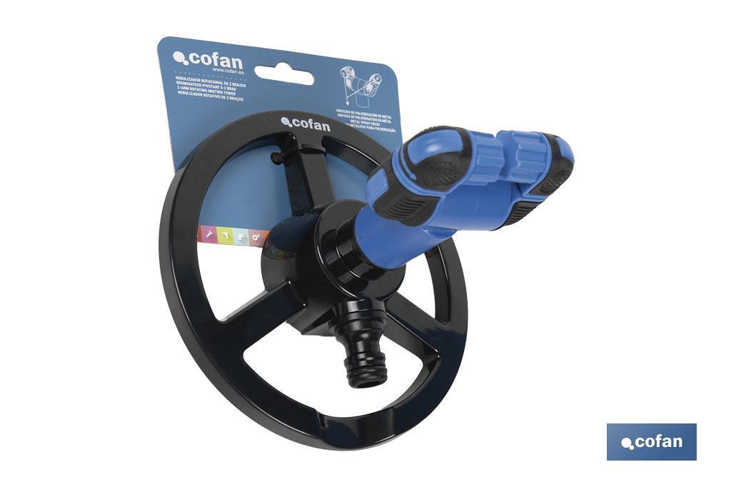 NEBULIZADOR ROTACIONAL DE 2 BRAZOS
