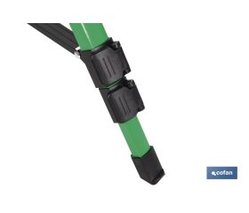 DUCHA DE JARDÍN PORTÁTIL 2 FUNCIONES CON TRÍPODE 162 CM