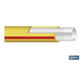 MANGUERA PVC MODELO STORM 3C TRENZADA Ø15X50 M